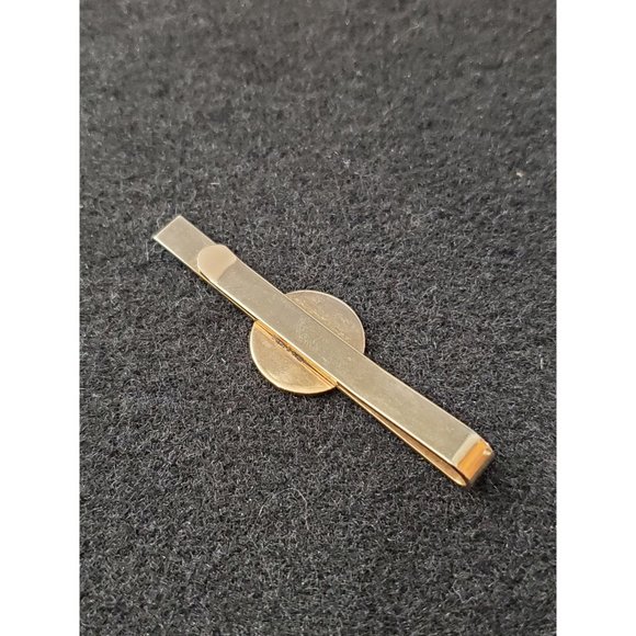 Vintage Tie Bar Clip: N Letter Initial - Picture 3 of 8